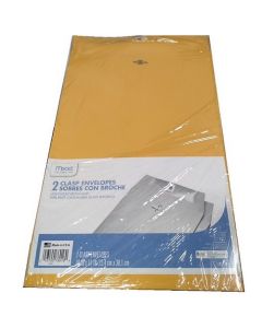 MEAD CLASP ENVELOPE 10x15  2ct
