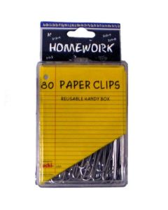 #1462 JUMBO PAPER CLIPS 80ct