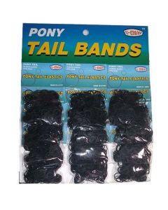 CARD/12 BLACK RUBBER BAND 275s