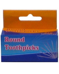 ROUND WOODEN TOOTHPICKS 250ct
