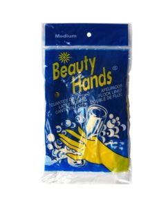 RUBBER GLOVES MEDIUM