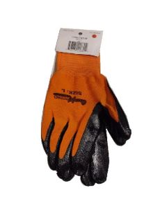 GLOVES COMF-GRIP ORANGE LARGE