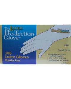UNPWDRD MED LATEX GLOVES 100ct