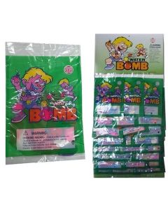 CARD OF 24 WATER BOMBS 24s