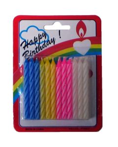 NO-HOLDER B/DAY CANDLE CARDED