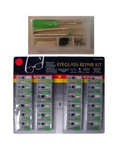 EYEGLASS REPAIR KIT CARD OF 24