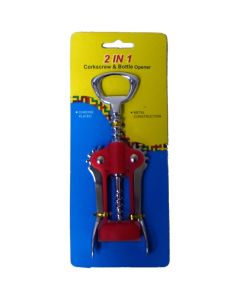 XX BOTTLE OPENER/CORKSCREW REG