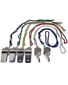 METAL WHISTLE DISPLAY OF 12