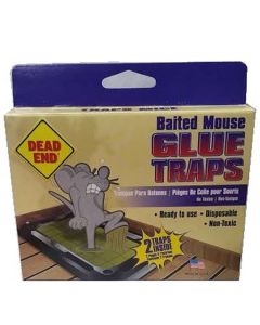 DE#1102 2pk MOUSE GLUE TRAP
