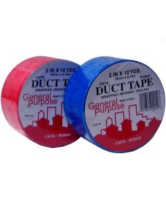 2 x 10yd ASSTD COLOR DUCT TAPE