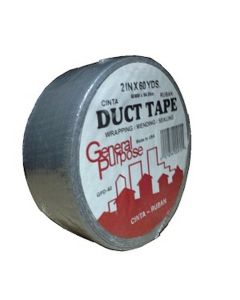 2in x 60yds SILVER DUCT TAPE