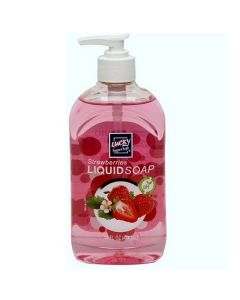LUCKY LIQUID SOAP 14oz STRAWBR