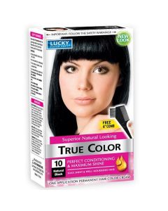 LUCKY #10 NATURAL BLACK HAIR